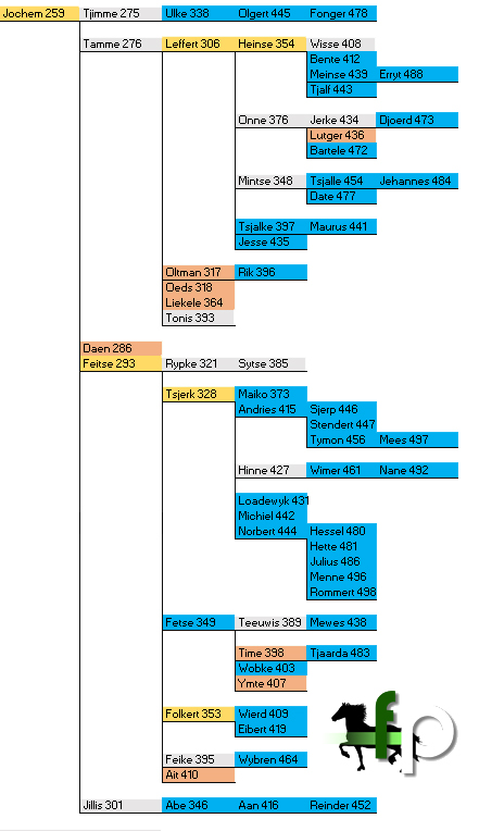 Hengststammbaum - Jochem