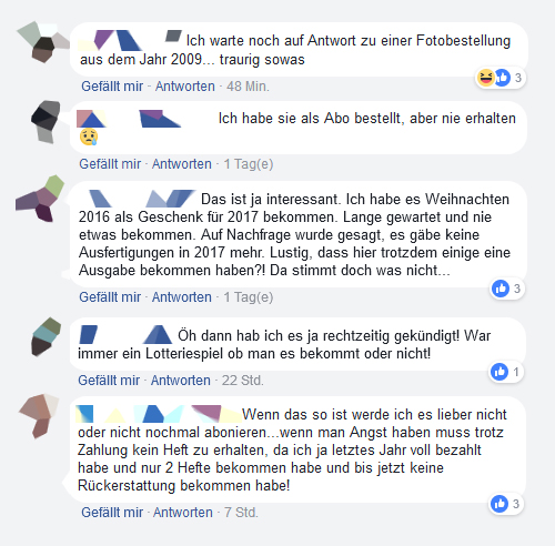 Stellungnahmen FJ verpixelt